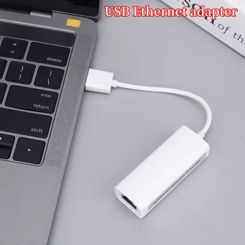 USB ethernet adaptörü Ağ Kartı USB A RJ45 1000Mbps Lan İnternet Kablosu Dizüstü pc bilgisayar Nintendo Anahtarı Wii U İçin